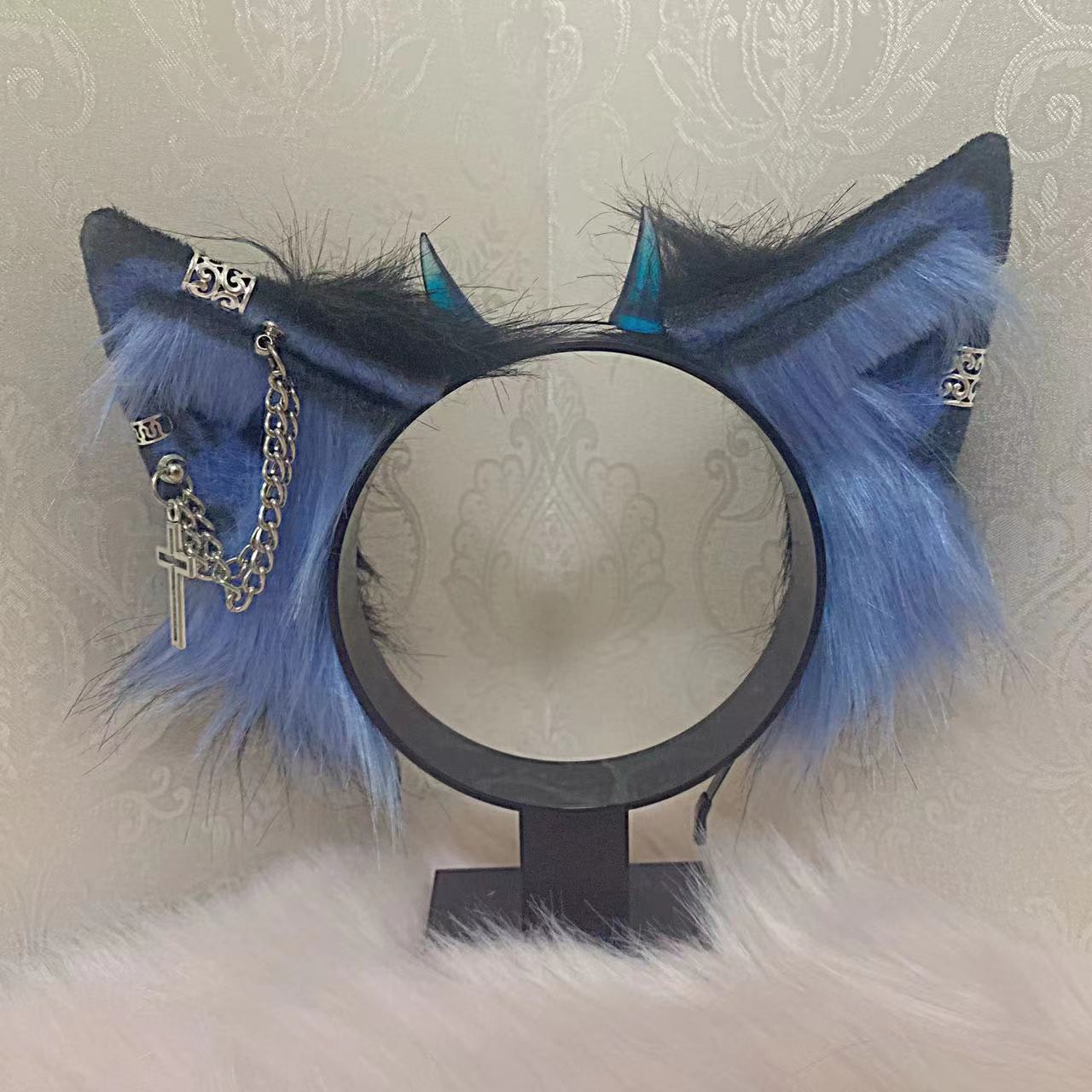 Halloween Vampire Demon Horn Ear Headwear