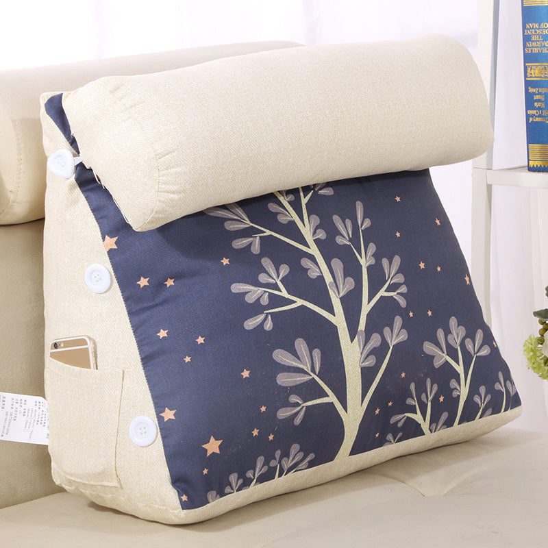 Coussin de protection du cou sur le lit amovible et lavable