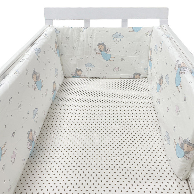 Barrière de lit pour bébé quatre saisons en coton anti-chute