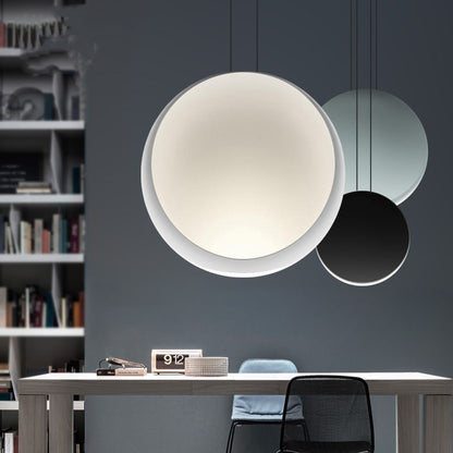 Table simple Lit Chambre Bar rond Lustre Cosmos