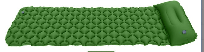 Tapis de camping gonflable pour tente, coussin double pour extérieur, pique-nique, plage, deux couvertures à carreaux, coussin pour bébé, repos à la maison, matelas doux