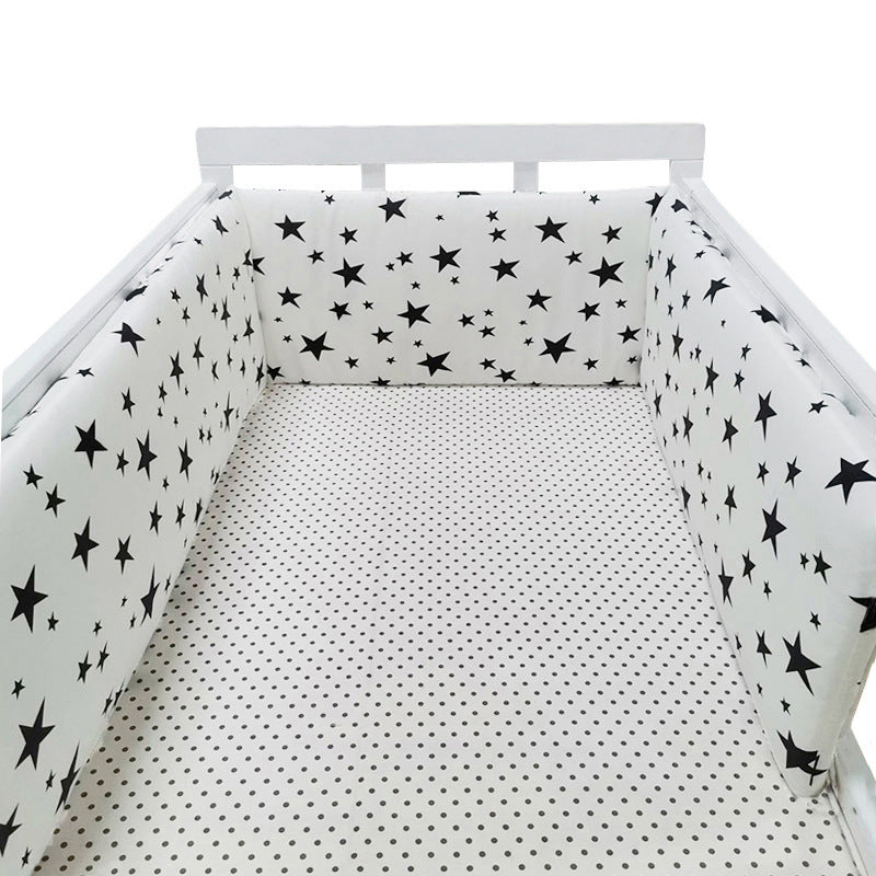 Barrière de lit pour bébé quatre saisons en coton anti-chute