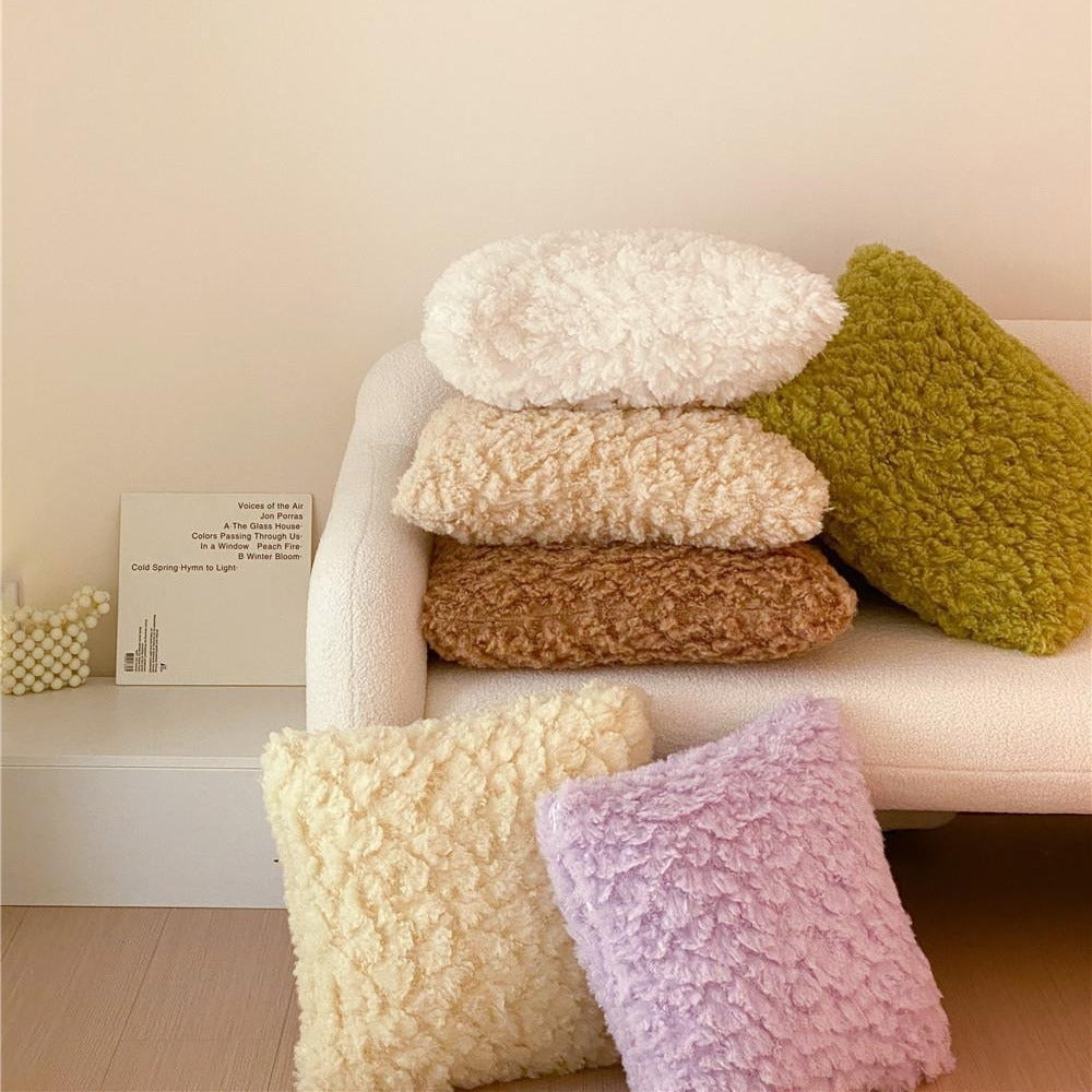 Soft Cloud Puff Lambswool Winter Warm Blanket