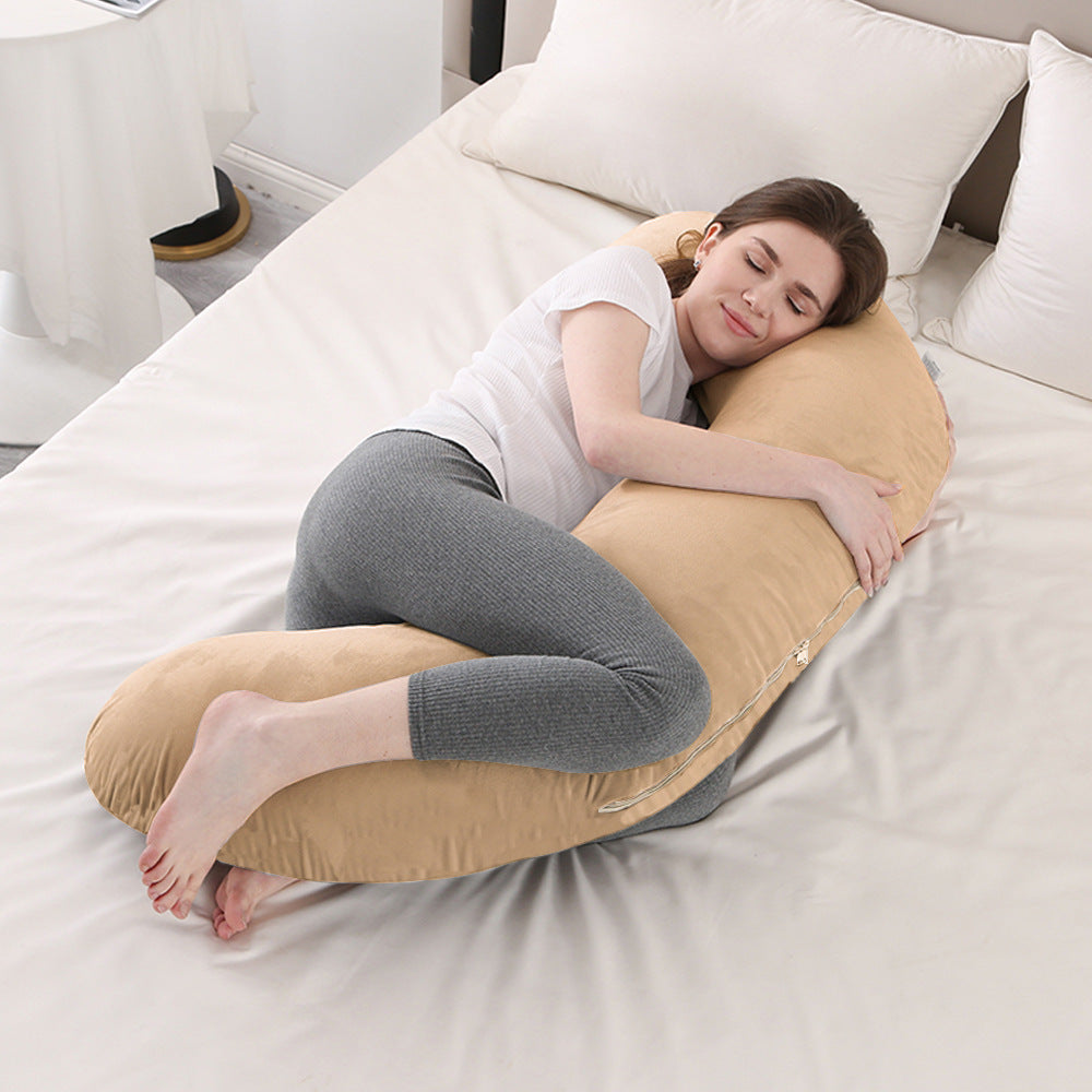 Pregnant Women Nursing Pillow Comfortable Sleep Side Lying Waist Support Slope Pillow Candy Type Pregnancy Pillow