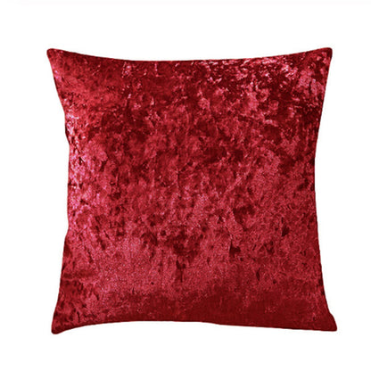 Coussin en velours glacé pour chambre à coucher