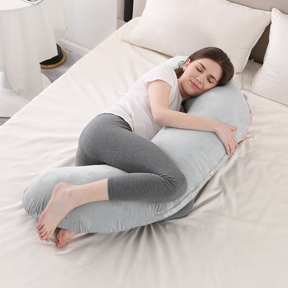 Pregnant Women Nursing Pillow Comfortable Sleep Side Lying Waist Support Slope Pillow Candy Type Pregnancy Pillow