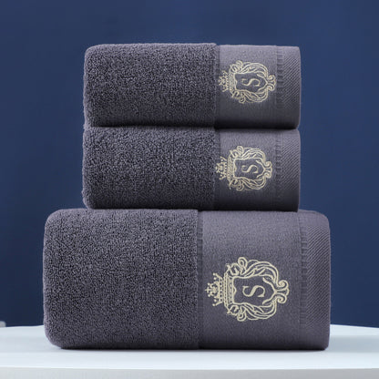 Pure Cotton Towels Three-piece With Hand Bath Towel Class