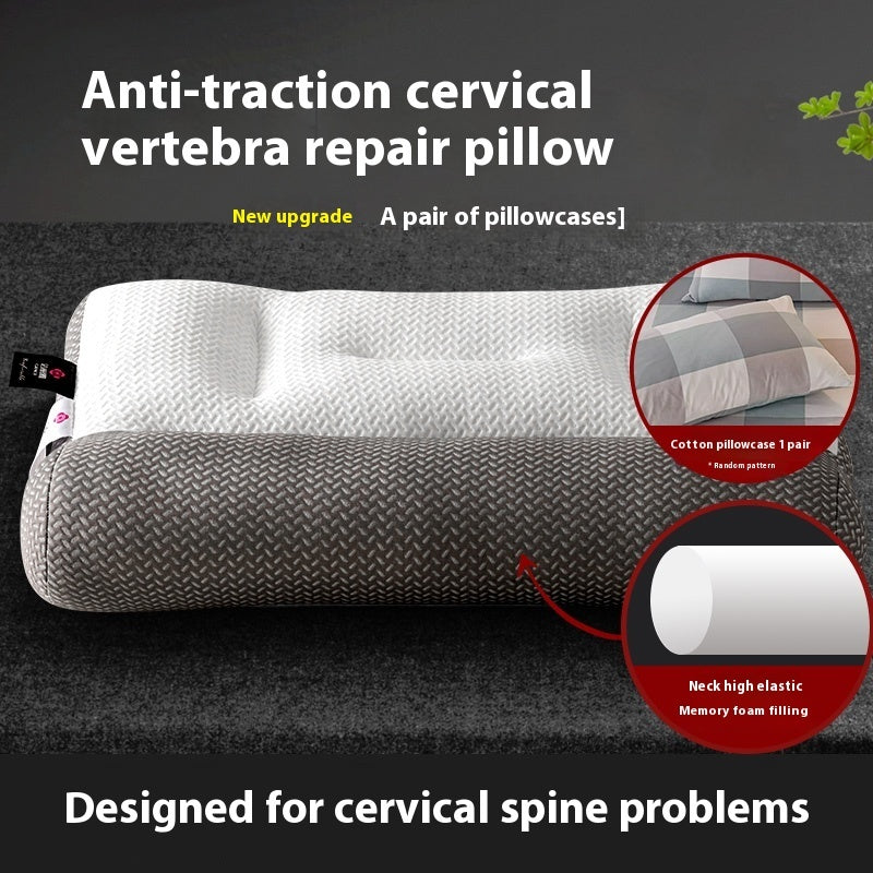 Bow Traction Pillow  Partition Neck Protection