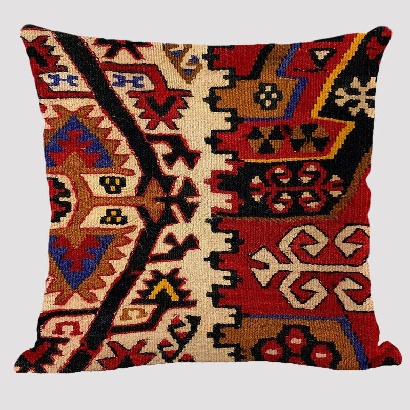 Modern Minimalist Bohemian Pillow Printed Polyester Cushion Cover