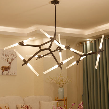 Modern Irregular Living Room Minimalist Dining Room Chandelier