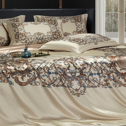 Bed Silk Four-piece Set