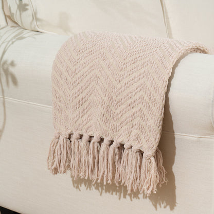 Sofa Cross-border Tassel Sofa Cover Tailstock Towel Knitted Blanket