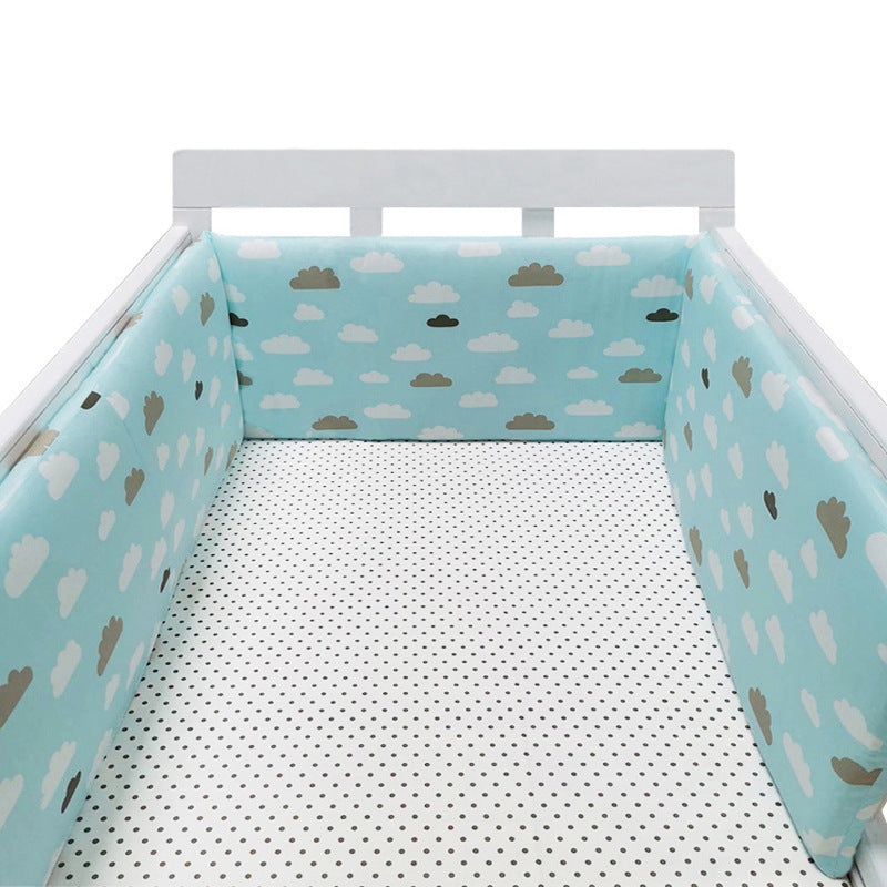 Barrière de lit pour bébé quatre saisons en coton anti-chute