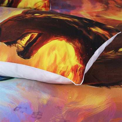 Digital printing and dyeing bedding