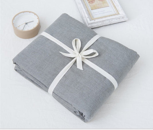 Single Product Bed Sheet Good Quality Washed Cotton