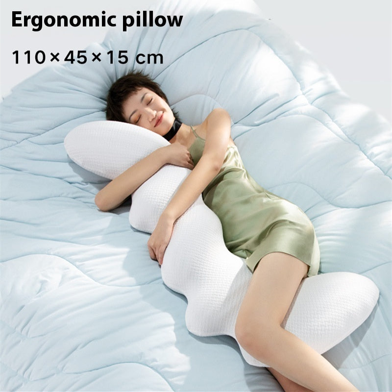 Oreiller ergonomique pour femmes enceintes qui dorment longtemps et soutiennent les jambes