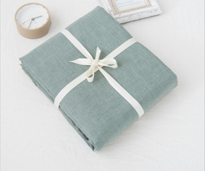 Single Product Bed Sheet Good Quality Washed Cotton