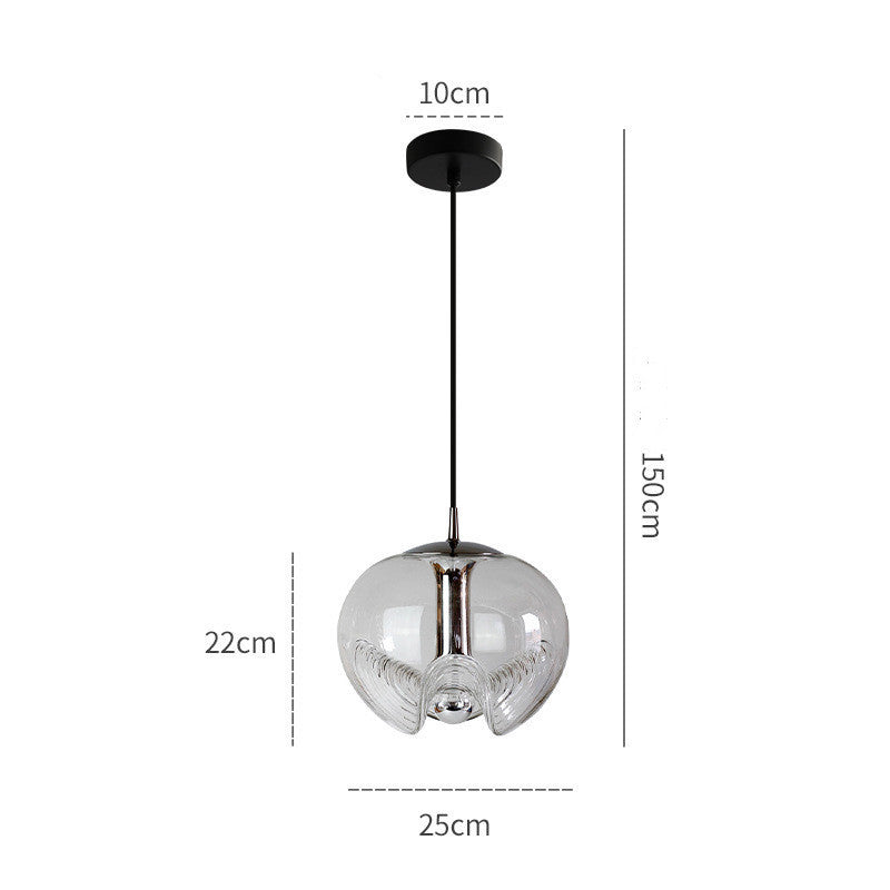 Lámpara de araña LED minimalista moderna para mesita de noche, bar, porche, restaurante