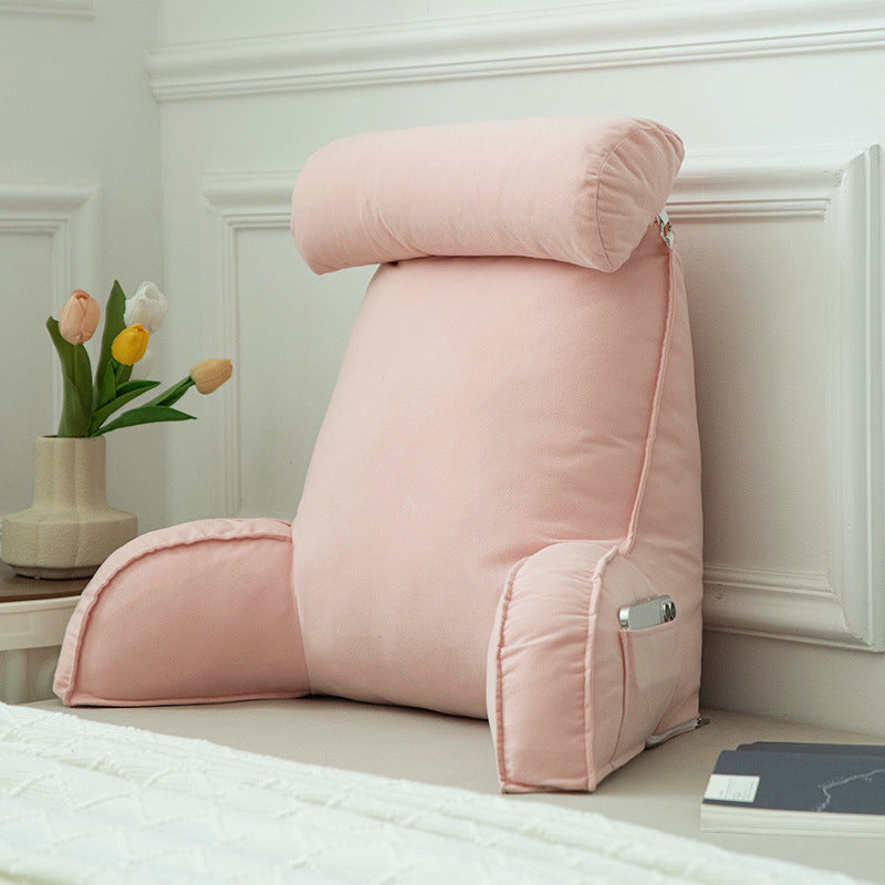 Ice Silk Latex Bedside Cushion Soft Case