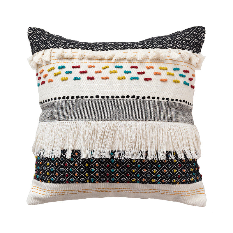 Bohemian Style Bed & Breakfast Couch Pillow Bedside Cushion