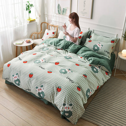 Four-piece Set Of Bed Sheets, Home Textile Manufacturers Wholesale Bedding