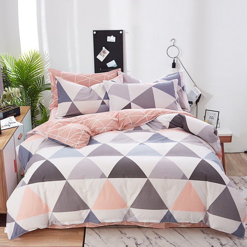 Twill Cotton Four-piece Set Seasons Quilt Cover