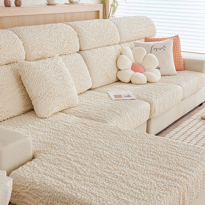 All-inclusive Seersucker Stretch Sofa Cover