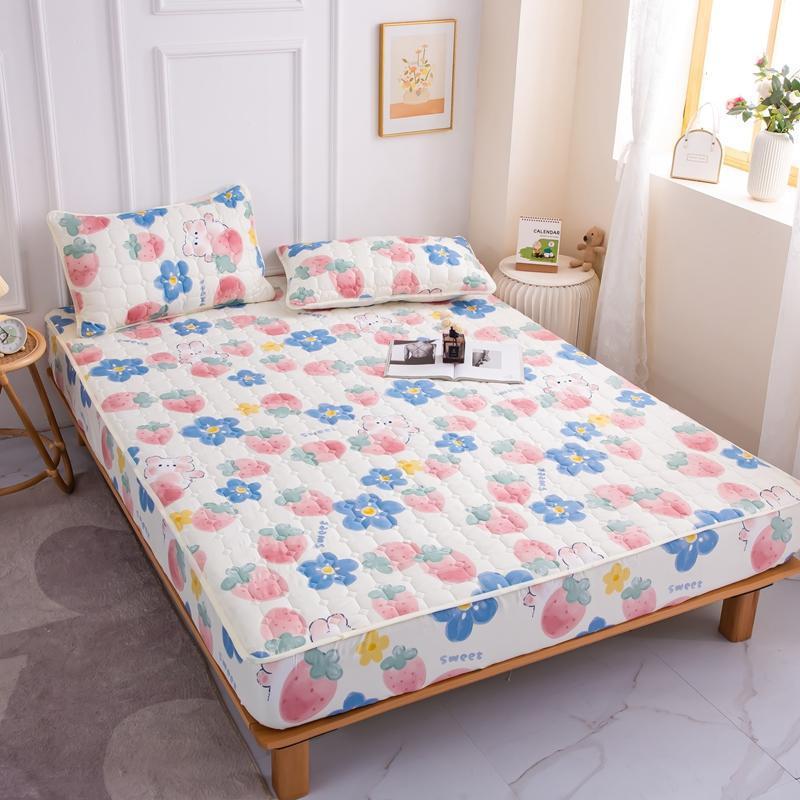 Cotton Covered Anti Slip Cartoon Bedspread