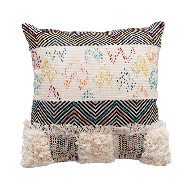 Bohemian Style Bed & Breakfast Couch Pillow Bedside Cushion