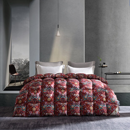 Nouvelle couette en duvet d'oie imprimée en trois dimensions pour hôtel