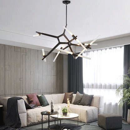 Modern Irregular Living Room Minimalist Dining Room Chandelier