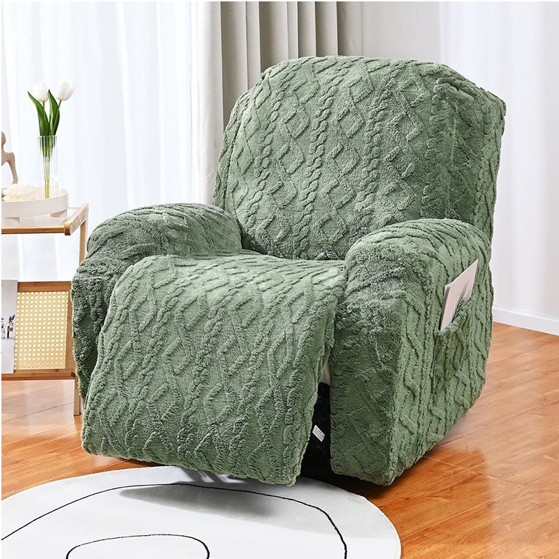 Chivas Sofa Cover First Class All-inclusive Electric Seat Cover Single Elastic Recliner Cover