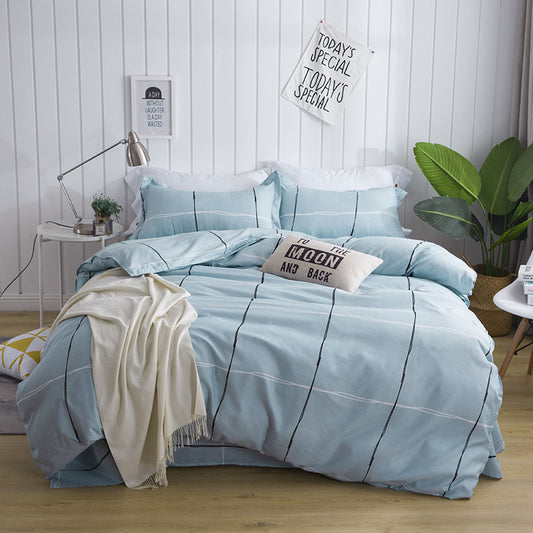 Drap de lit en coton Aloe pour dortoir