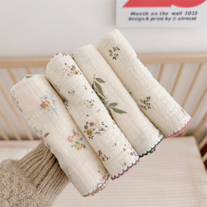 Class A Pure Cotton Gauze Baby Face Towel