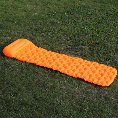 Tapis de camping gonflable pour tente, coussin double pour extérieur, pique-nique, plage, deux couvertures à carreaux, coussin pour bébé, repos à la maison, matelas doux