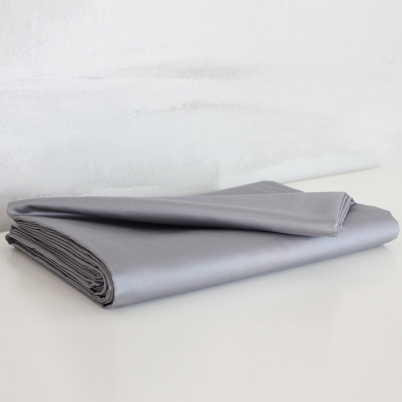 60 draps en satin de coton pièce unique pur coton couleur pure