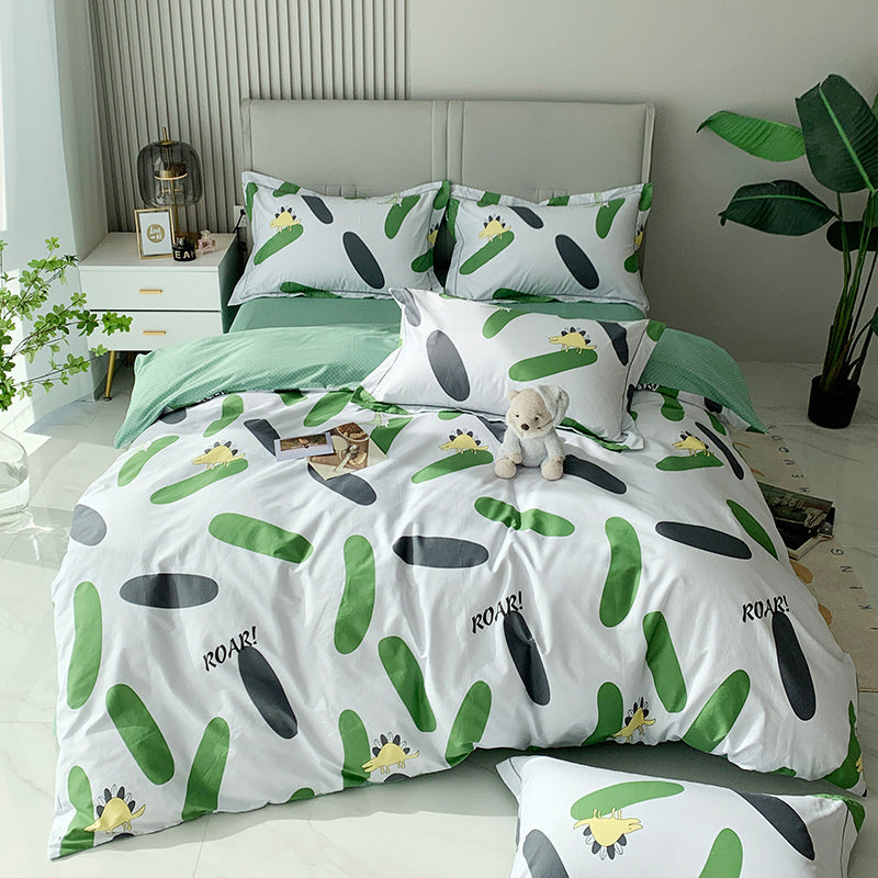 Nordic High-end 4-piece Cotton Bed Linen Quilt Cover