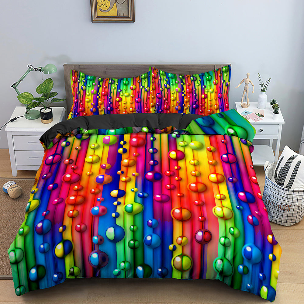 Bedding Set Of Three 3D Creative Digital Printing