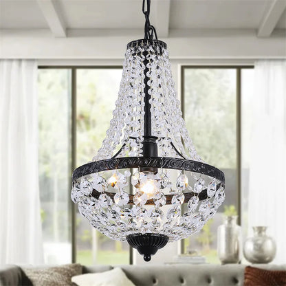 Modern Crystal Pendant Light Ceiling Lamp Luxury Chandelier Nordic Decor Led  Living Dining Room Hotel Lustre Hanging Fixture