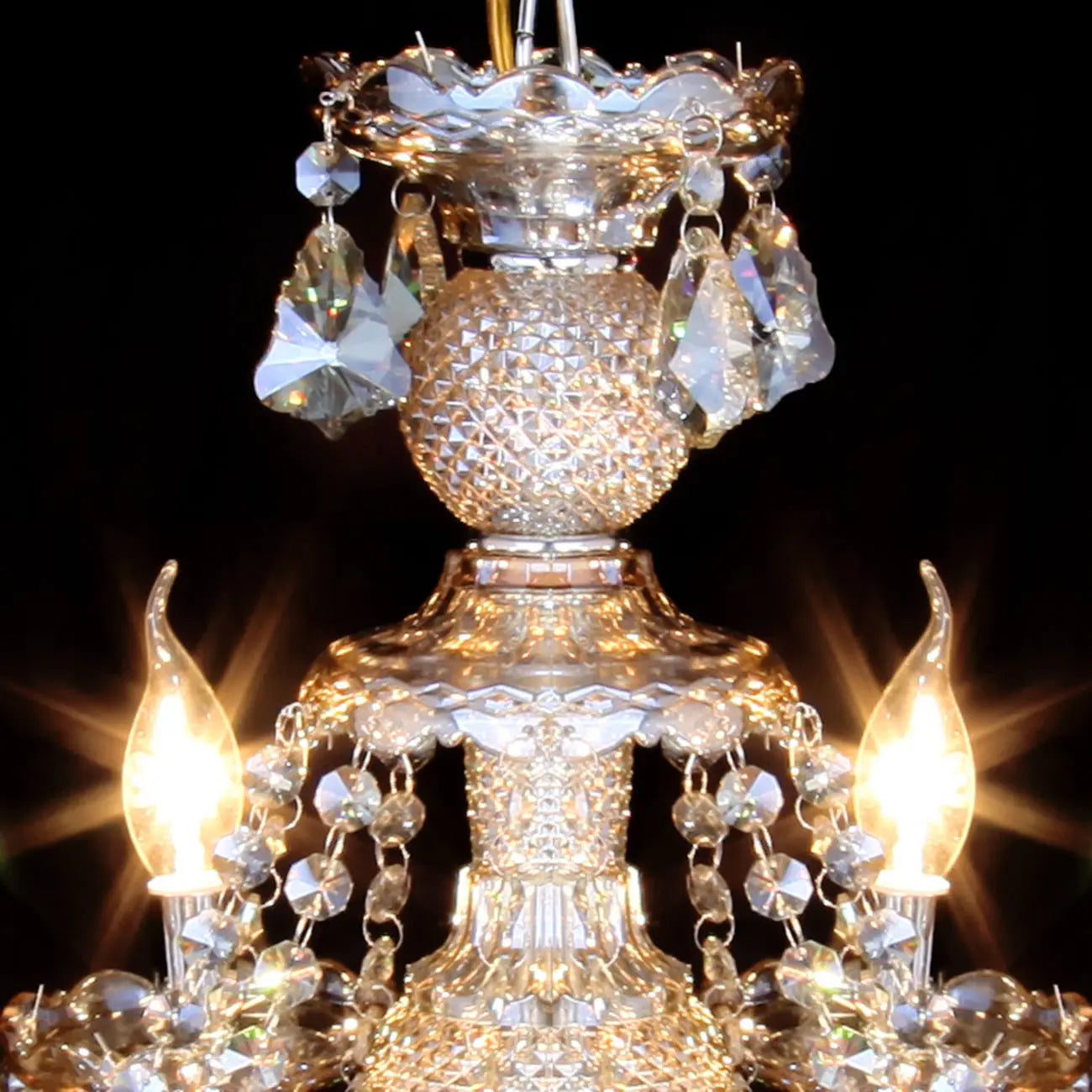 Yonntech 4/6/8/10/15 arms Lights Crystal Chandelier Pendant Ceiling Light Chandelier Lamp Living room light Vintage