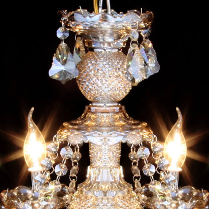 Yonntech 4/6/8/10/15 arms Lights Crystal Chandelier Pendant Ceiling Light Chandelier Lamp Living room light Vintage