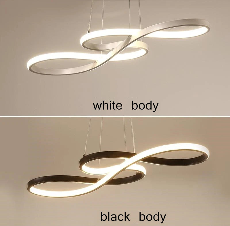 Nordic Led Pendant Light Decorative Led Ceiling Lamps Art Design Minimalist Dining Room Hanging Light Fixture Indoor Lighting