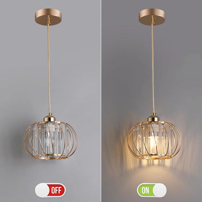 Kitchen Island Pendant Lighting Modern Ceiling Lamp Crystal Chandelier Balcony Corridor Simple Lantern Hanging Fixture For Home