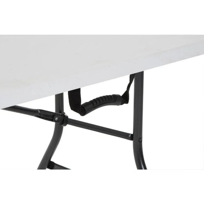 6 Foot Folding Table In White Speckle Free Shipping Camping Chair Dining Tables Furnitures Home Furniture Desk Room Portable