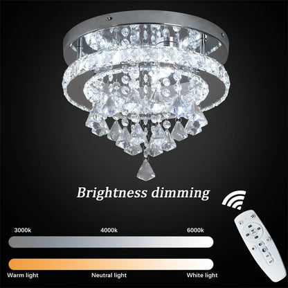 Modern Dimmable For Bedroom Pendant Light With Remote Control Dining Room Fixtures Home Decor Hanging Chandelier Ceiling Lamp