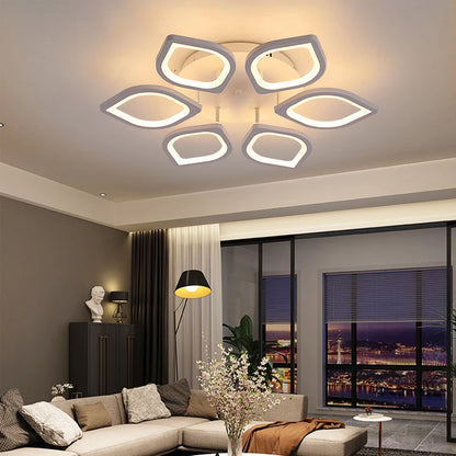 Modern Interior Acrylic Ceiling Lamp Living Room Bedroom Pendant Lamp Decorative Home Lighting Fixtures Indoor Chandelier Lustre