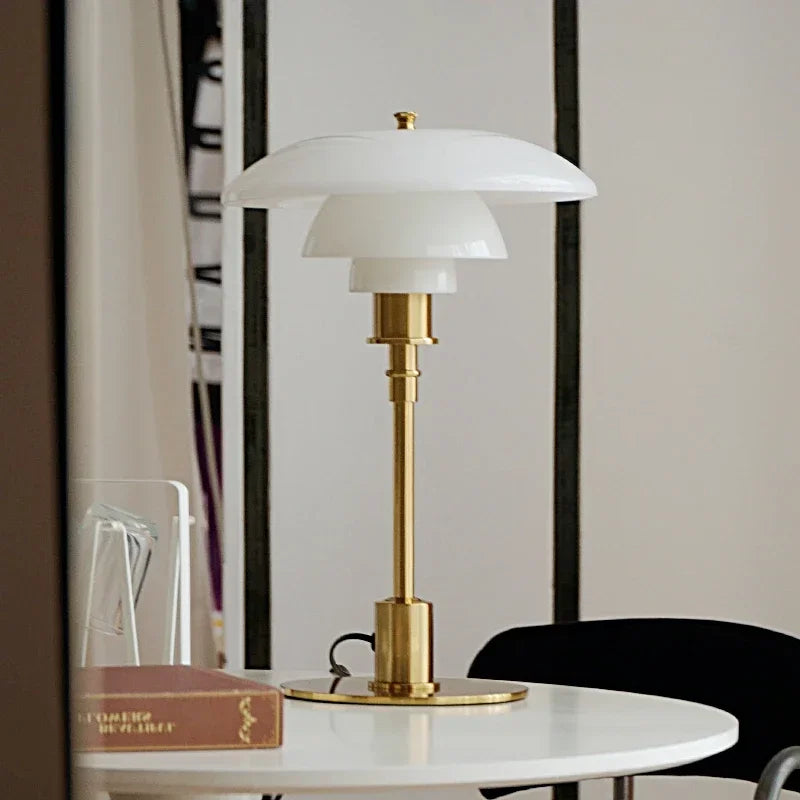 Lampe de table LED en verre de lecture nordique moderne pour salon, chambre à coucher, bureau, décoration minimaliste, maison, argent, art haut de gamme