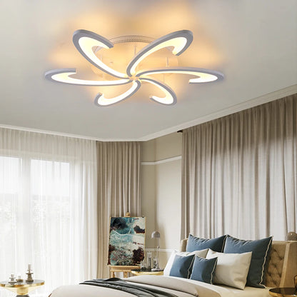 Modern Interior Acrylic Ceiling Lamp Living Room Bedroom Pendant Lamp Decorative Home Lighting Fixtures Indoor Chandelier Lustre