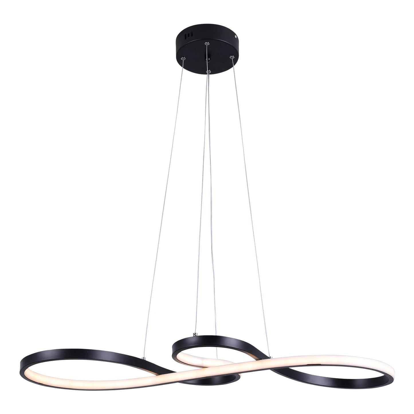 Lampe suspendue moderne en acrylique nordique, plafonnier à LED, design artistique, luminaire suspendu minimaliste pour salle à manger, intérieur