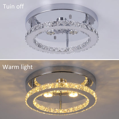 Modern K9 Luxury Crystal Ceiling Lamp Smart Led Living Dining Room Pendant Light Chandelier Remote Control Hanging Decor Luminai